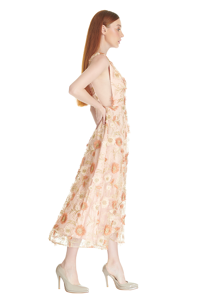 side view of the dress